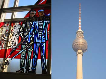 Staatsratsgebäude und Fernsehturm