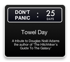 towel day widget