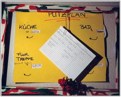 WG Putzplan