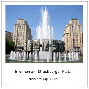 Brunnen am Straußberger Platz